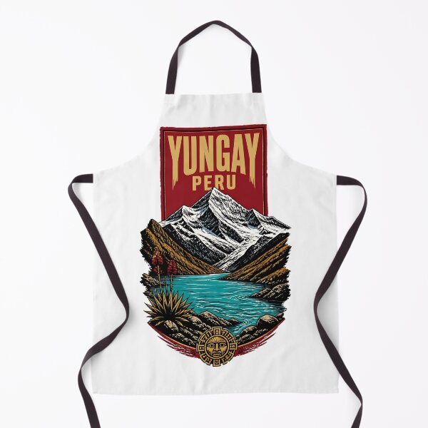 Item preview, Yungay Peru Vintage Travel Tourism designed and sold by TravelersGems.