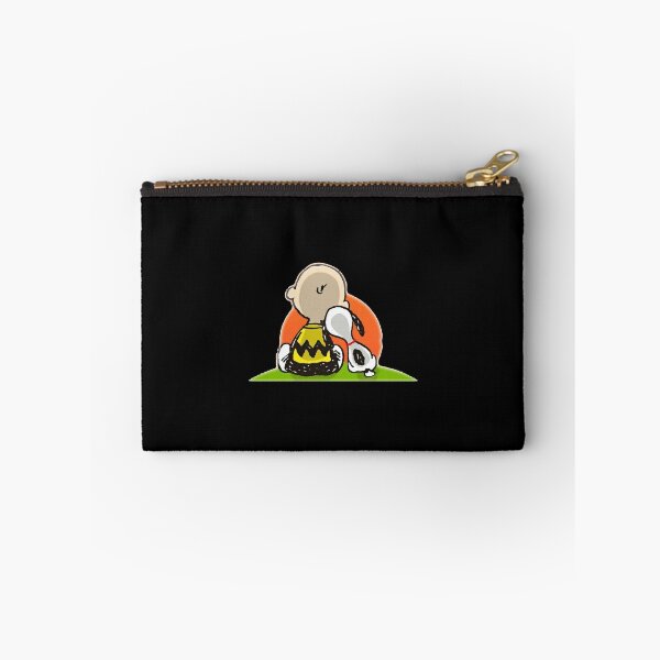 Item preview, Charlie Brown And Snoopy Sunset Hill Friendship Back View designed and sold by Dravienart.