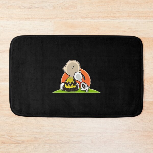 Item preview, Charlie Brown And Snoopy Sunset Hill Friendship Back View designed and sold by Dravienart.