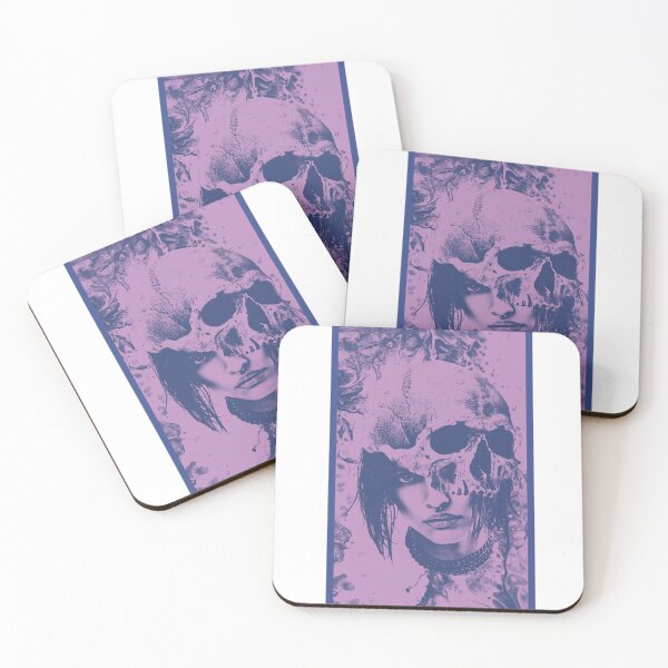 Item preview, Woman & Skull | Gothic Female Portrait | Beauty & Death designed and sold by Half Mess.