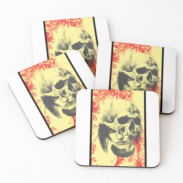 Item preview, Woman & Skull | Gothic Female Portrait | Beauty & Death designed and sold by Half Mess.