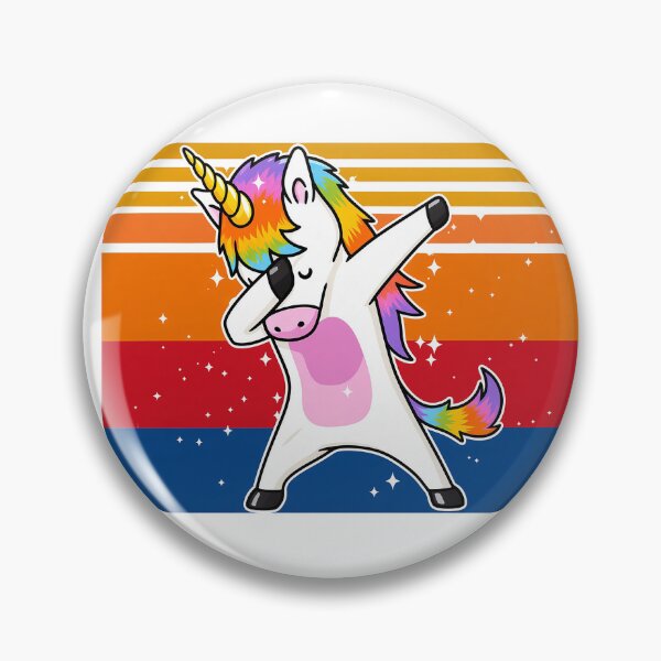 Item preview, Dabbing Rainbow Unicorn – Pure Magic Vibes designed and sold by The Crazy Monkey Design Studio.