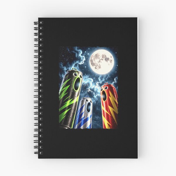 Item preview, Energy Drinks Howling Under a Full Moon designed and sold by elderberry.