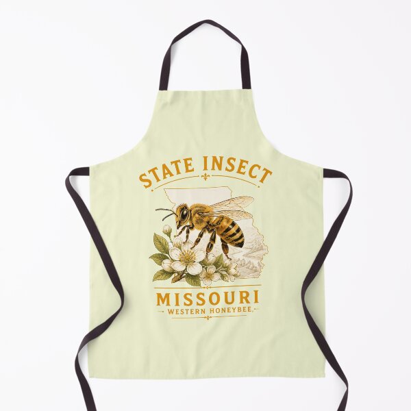 Item preview, Show-Me Regional Western Honeybee Emblem designed and sold by taiche.