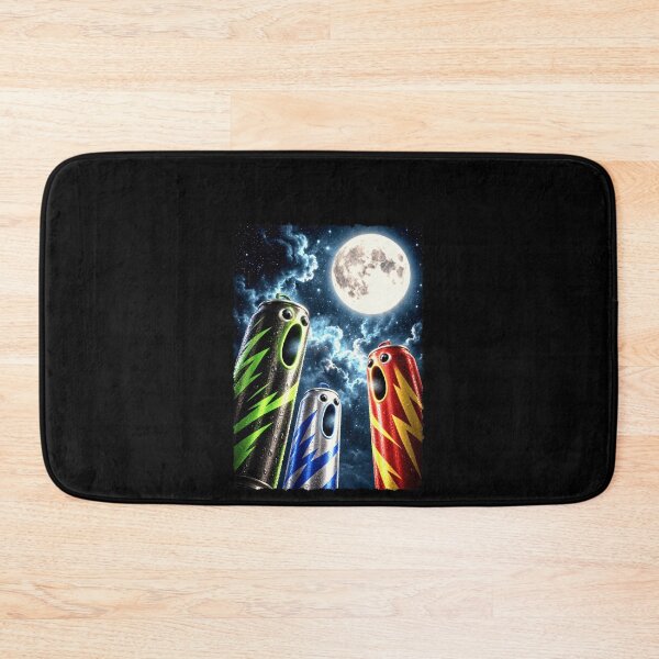 Item preview, Energy Drinks Howling Under a Full Moon designed and sold by elderberry.