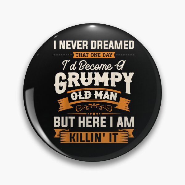 Item preview, Grumpy Old Man Grandpa Tee designed and sold by Jessartsao.