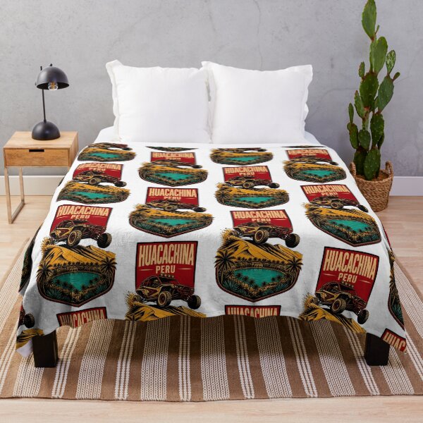 Item preview, Huacachina Peru Vintage Travel Tourism designed and sold by TravelersGems.