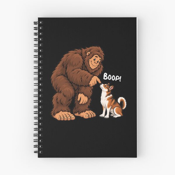 Item preview, Bigfoot and Norwegian Lundehund Boop Fun Design Sasquatch designed and sold by rafaeltto.