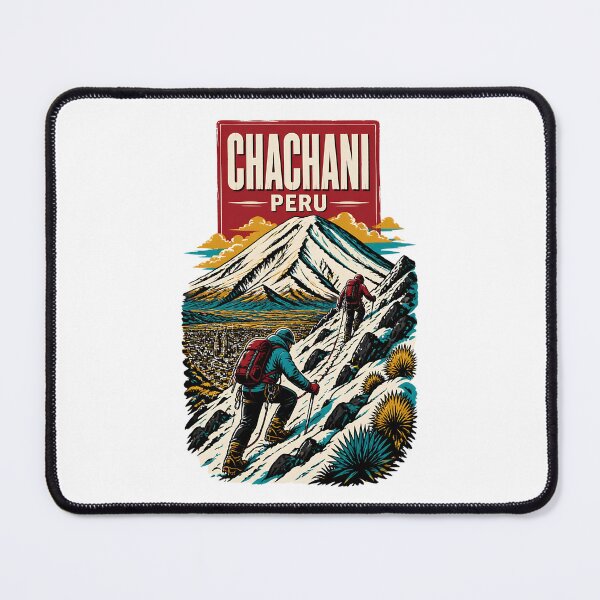 Item preview, Chachani Peru Vintage Travel Tourism designed and sold by TravelersGems.