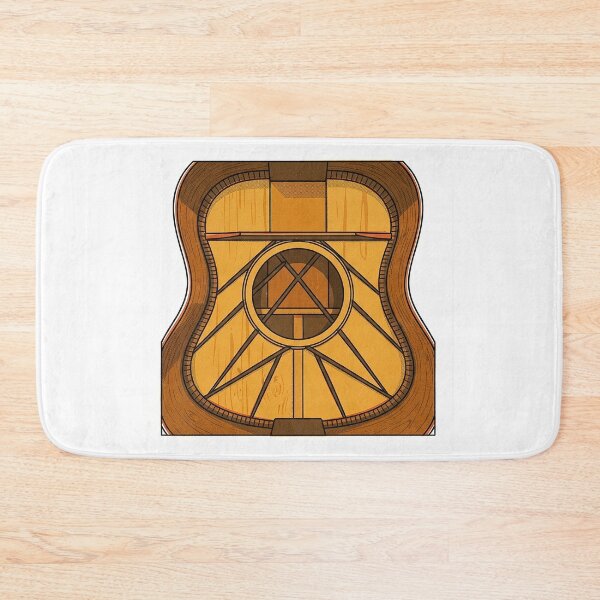 Item preview, Classical Guitar Bracing Screenprint designed and sold by eduardoroa22.