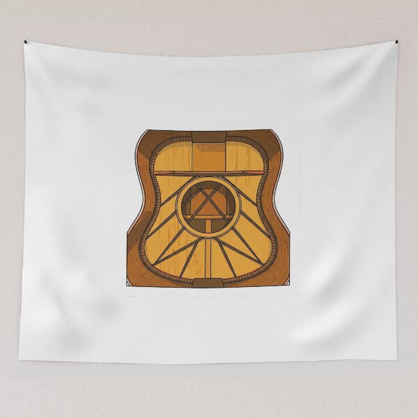 Item preview, Classical Guitar Bracing Screenprint designed and sold by eduardoroa22.