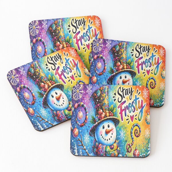 Item preview, Whimsical Stay Frosty Snowman designed and sold by CyndiEpps.