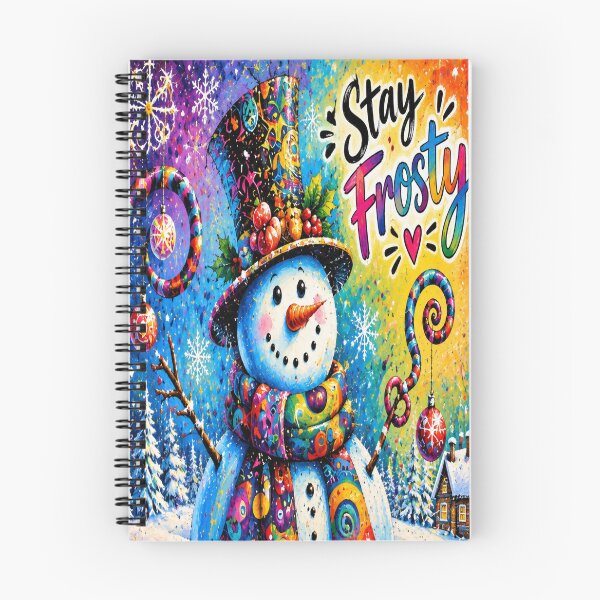 Item preview, Whimsical Stay Frosty Snowman designed and sold by CyndiEpps.