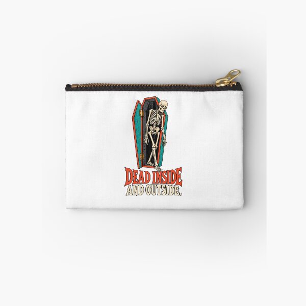 Item preview, Dead Inside And Outside Skeleton Coffin Funny designed and sold by Kromia.