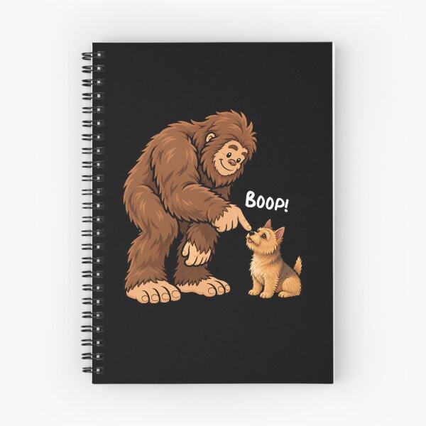 Item preview, Bigfoot and Norwich Terrier Boop Fun Design Sasquatch designed and sold by rafaeltto.