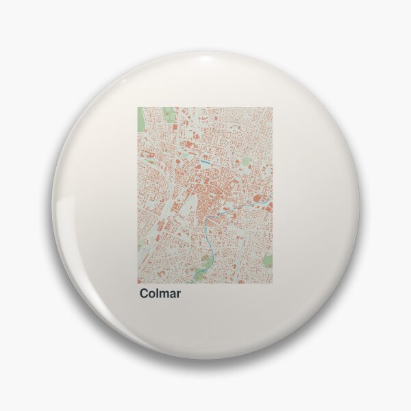 Item preview, Colmar Minimalistic Map Art designed and sold by MapsNerd.