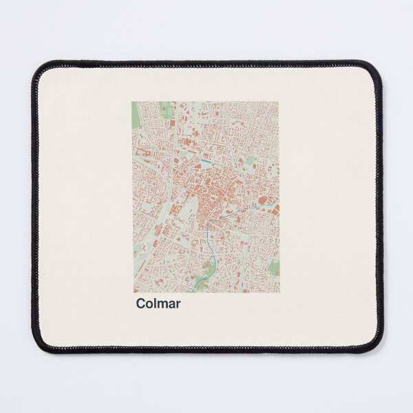 Item preview, Colmar Minimalistic Map Art designed and sold by MapsNerd.