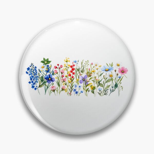 Item preview, Pressed Wildflower Botanical Floral Garden Nature Lover Cottagecore Boho Spring Summer designed and sold by Rtcraftani.