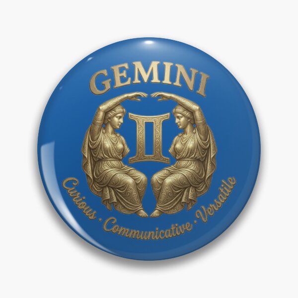 Item preview, Gemini – Celestial Gold Collection designed and sold by The best online style shop.