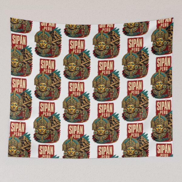 Item preview, Sipan Peru Vintage Travel Tourism designed and sold by TravelersGems.