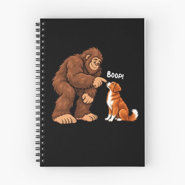 Item preview, Bigfoot and Nova Scotia Duck Tolling Retriever Boop Fun Design Sasquatch designed and sold by rafaeltto.