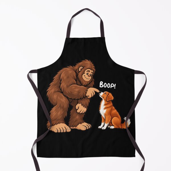 Item preview, Bigfoot and Nova Scotia Duck Tolling Retriever Boop Fun Design Sasquatch designed and sold by rafaeltto.