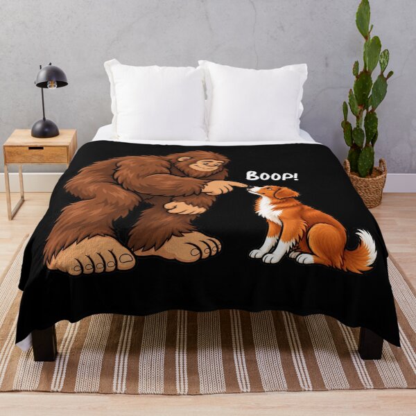 Item preview, Bigfoot and Nova Scotia Duck Tolling Retriever Boop Fun Design Sasquatch designed and sold by rafaeltto.