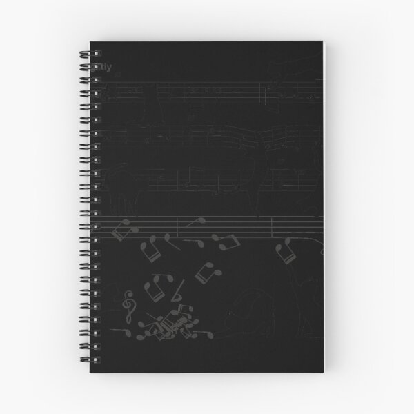 Item preview, Cat Playing Clef Notes Piano Music Funny Musical Cats Cute Gift designed and sold by dyneskissern.