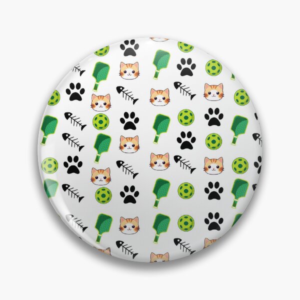 Item preview, Cute Pickleball & Cat Design designed and sold by PawFitt.