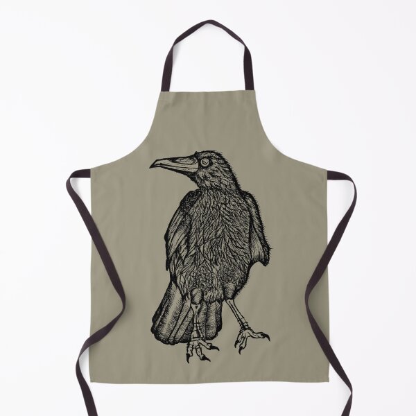 Artikelvorschau, Dark Raven-Kunst | Vintage-Gothic-Krähenillustration entworfen und verkauft von Half Mess.