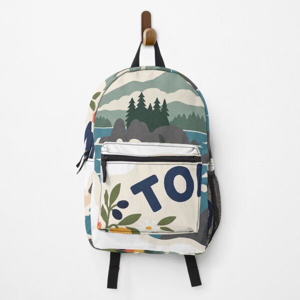 Item preview, Tofino Canada Travel Souvenir Modern Folk Art designed and sold by VisualArtsOasis.