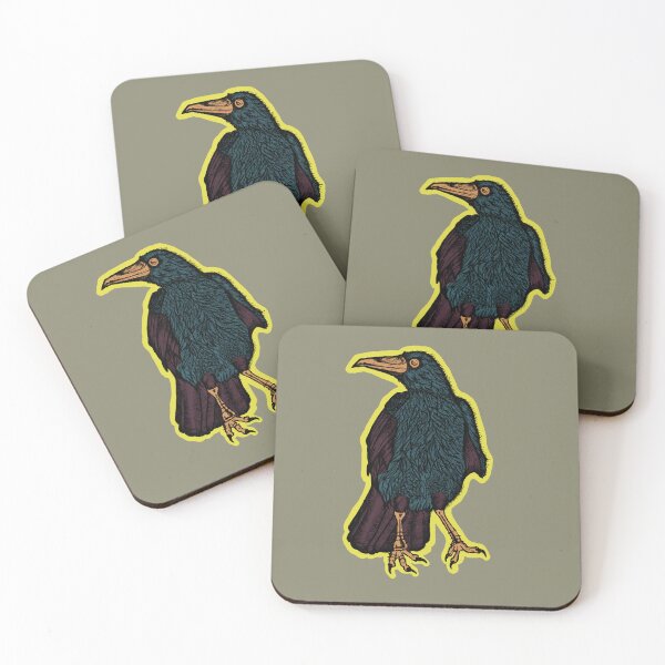 Artikelvorschau, Dark Raven-Kunst | Vintage-Gothic-Krähenillustration entworfen und verkauft von Half Mess.