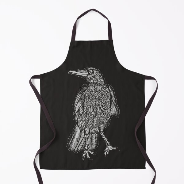 Artikelvorschau, Dark Raven-Kunst | Vintage-Gothic-Krähenillustration entworfen und verkauft von Half Mess.