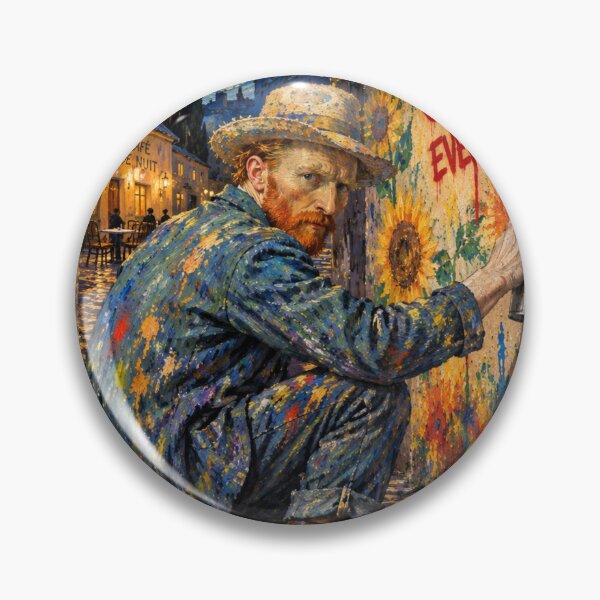 Item preview, Graffiti Gogh  designed and sold by FloramoonArt.