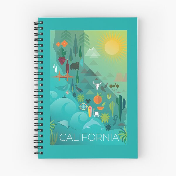 Item preview, California Map designed and sold by MaxandOscarStuff.