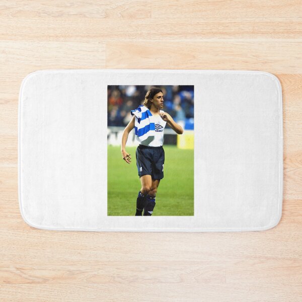 Item preview, Hernan Crespo Iconic Chelsea Football Player Illustration designed and sold by RainbowPawzies.