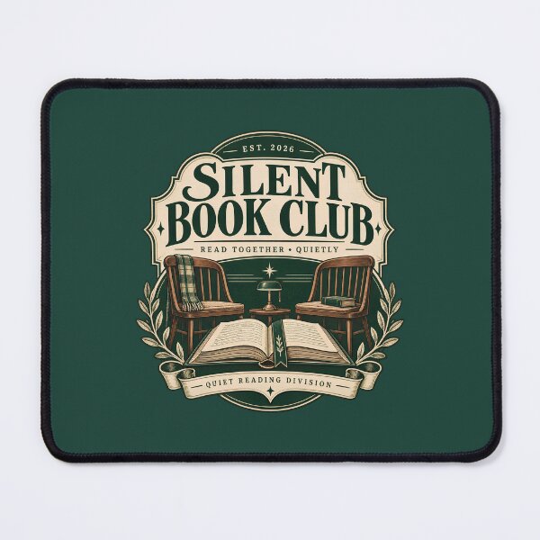 Item preview, Silent Book Club Vintage Literary Society designed and sold by KakangMudi.