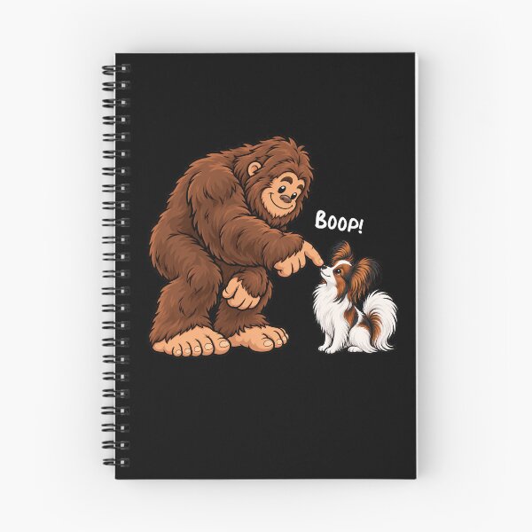 Item preview, Bigfoot and Papillon Boop Fun Design Sasquatch designed and sold by rafaeltto.