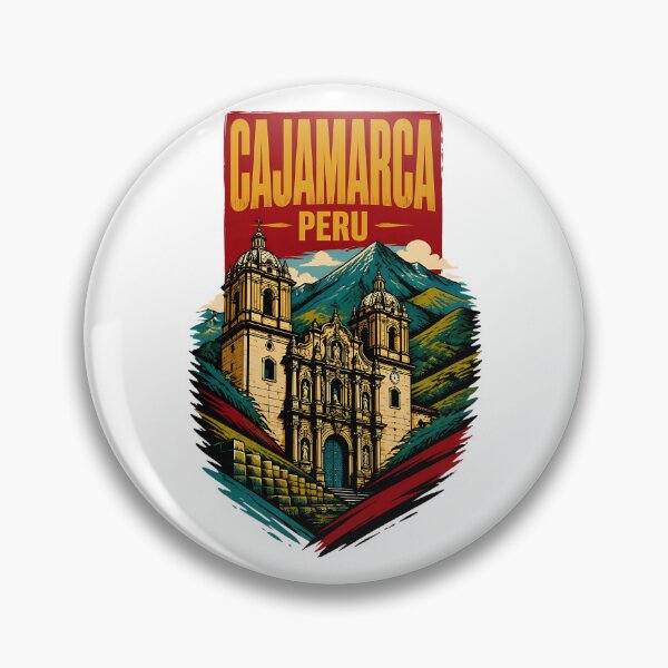 Item preview, Cajamarca Peru Vintage Travel Tourism designed and sold by TravelersGems.