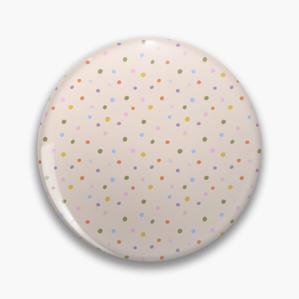 Item preview, Random Spots Pattern (Cream) designed and sold by The Innocent Ghost Project.