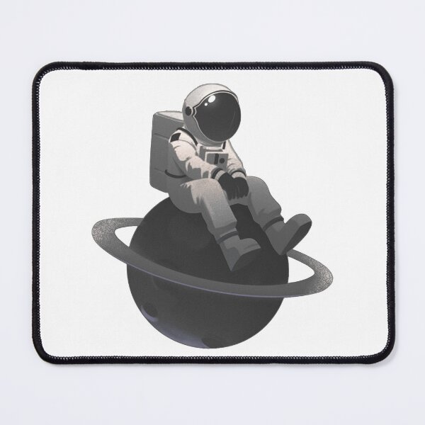 Item preview, Astronaut Riding Saturn's Rings designed and sold by SROXT.