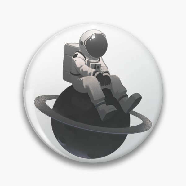 Item preview, Astronaut Riding Saturn's Rings designed and sold by SROXT.