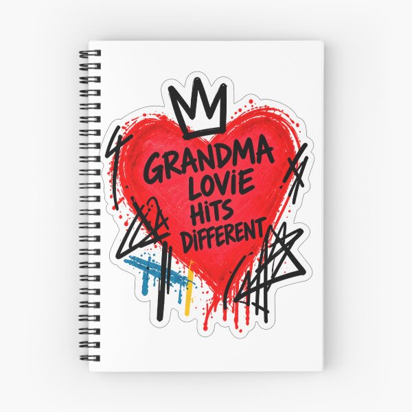 Item preview, Grandma Love Hits Different Graffiti Heart designed and sold by tonyartprints.