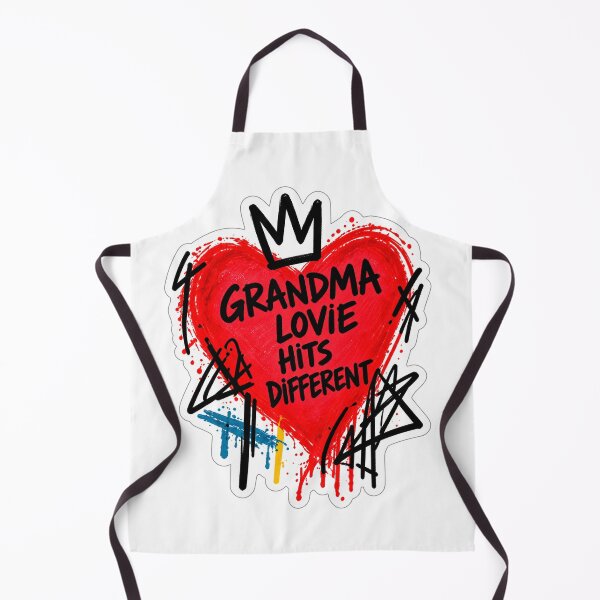 Item preview, Grandma Love Hits Different Graffiti Heart designed and sold by tonyartprints.