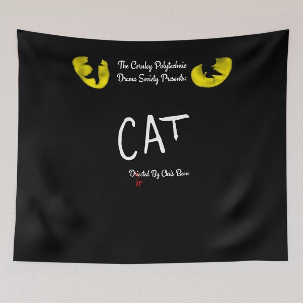 Item preview, Cat Inspired By The Play That Goes Wrong designed and sold by dyneskissern.