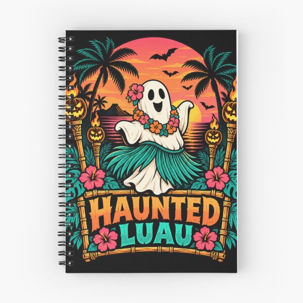 Item preview, Haunted Luau Ghost – Tropical Halloween Party designed and sold by mnkyride.