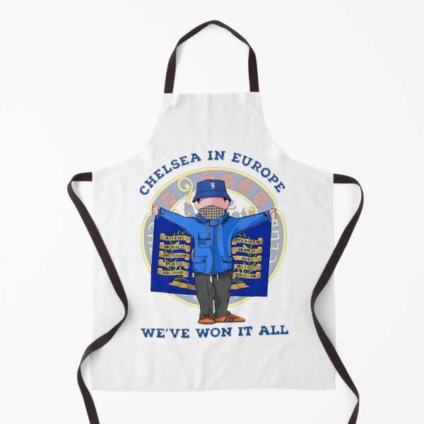 Item preview, Chelsea Football Ultras Design Celebrating European Victories designed and sold by RainbowPawzies.