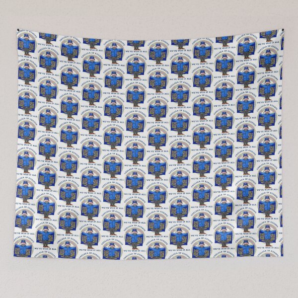 Item preview, Chelsea Football Ultras Design Celebrating European Victories designed and sold by RainbowPawzies.