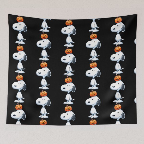 Item preview, Snoopy Balancing Jack O Lantern Pumpkin Cute Halloween designed and sold by Dravienart.