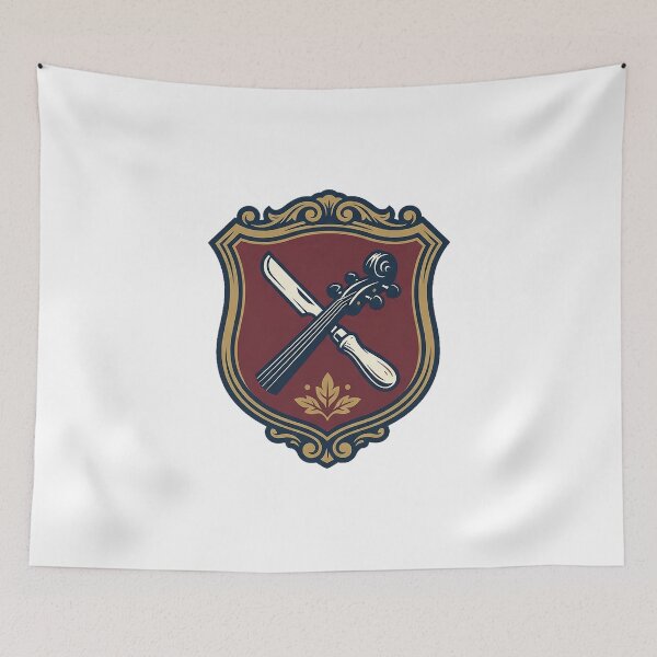 Item preview, Luthier Scroll Crest designed and sold by eduardoroa22.